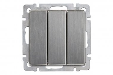 Фотография товара 'Smartbuy SBE-05gn-10-SW3-0 Выключатель 3-клавишный 10А'