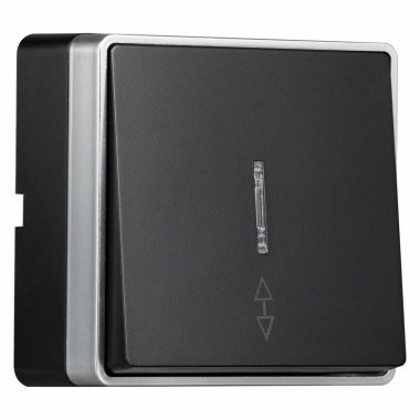 Фотография товара 'Smartbuy SBE-07b-10-SW12-1 Выключатель проходной 1-клавишный'