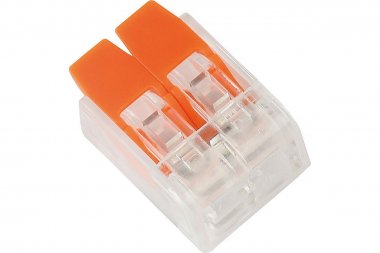 Фотография товара 'Smartbuy SBE-ccwcc-2-rp Строительно-монтажные клеммы компактные 2-х контактные'