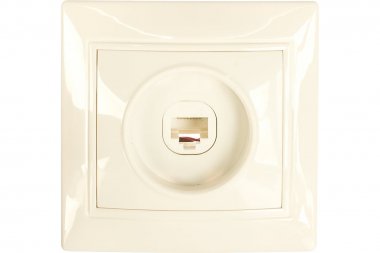 Фотография товара 'Smartbuy SBE-01w-S1-RJ Розетка компьютерная RJ-45 1-местная'