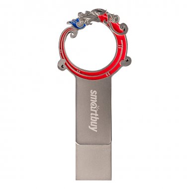 Фотография товара 'Smartbuy SB64GB3MSN UFD 3.0/3.1 064GB Metal Snake Dual Type-C/Type-A'