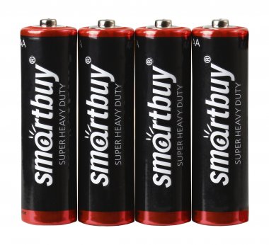 Фотография товара 'Smartbuy SBBZ-2A04S Батарейка солевая R6/4S (60/600)'