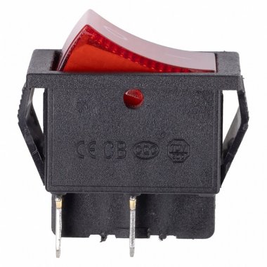 Фотография товара 'Smartbuy SBE-16-S31r-rp Выключатель клавишный 250В 16А (4с) ON-OFF'