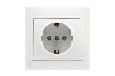 Фотография товара 'Smartbuy SBE-01w-16-S1-1Z Розетка 1-местная с заземлением 16А'