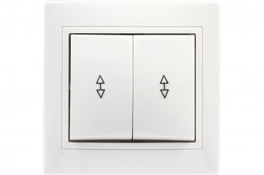 Фотография товара 'Smartbuy SBE-01w-10-SW22-0 Выключатель проходной 2-клавишный 10А'