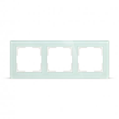 Фотография товара 'Smartbuy SBE-05i-Glass-FR-3 Рамка 3-местная стекло'