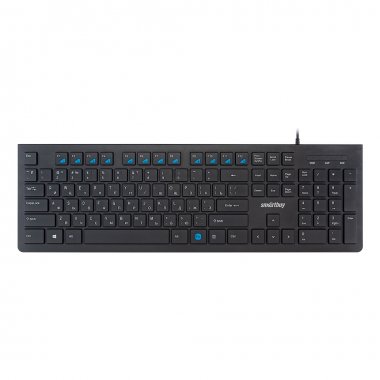 Фотография товара 'Smartbuy SBK-206US-K Клавиатура проводная мультимедийная Slim 206 USB'