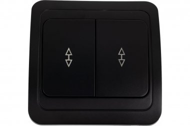 Фотография товара 'Smartbuy SBE-02b-10-SW22-0 Выключатель проходной 2-клавишный 10А'