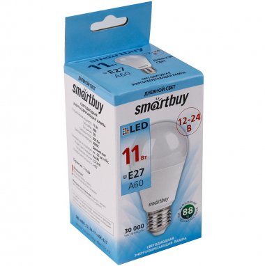 Фотография товара 'Smartbuy SBL-A60_12-24-11-40K-E27 Светодиодная (LED) Лампа'