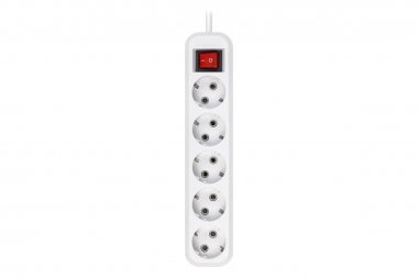 Фотография товара 'Smartbuy SBE-16-5-02-ZS Удлинитель, 5 гнезд 2 м, 16А/3,5кВт ПВС 3х1,0'