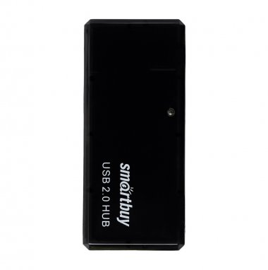 Фотография товара 'Smartbuy SBHA-6110-K USB 2.0 Хаб 6110, 4 порта, черный'