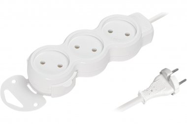 Фотография товара 'Smartbuy SBE-10-3-10m-N Удлинитель New, 3 гнезда 10 метров 10А/2,2кВт'