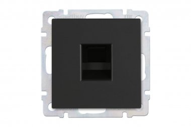 Фотография товара 'Smartbuy SBE-05b-S1-RJ Розетка компьютерная RJ-45 черная Нептун'