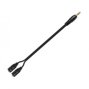 Фотография товара 'Smartbuy A214 Адаптер-переходник для наушников 2х3.5 мм (F)- 3.5 мм (M)'