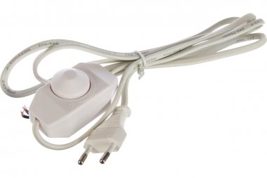 Фотография товара 'Smartbuy SBE-06-P07-w Шнур с плоской вилкой и диммером, 1,7 метра ШВВП 2х0,75мм2'