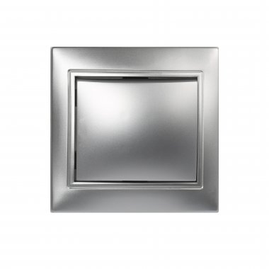 Фотография товара 'Smartbuy SBE-01s-10-SW1-0-c Выключатель 1-клавишный 10А серебро, Венера'