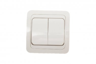 Фотография товара 'Smartbuy SBE-02w-10-SW2-0-c Выключатель 2-клавишный 10А белый'