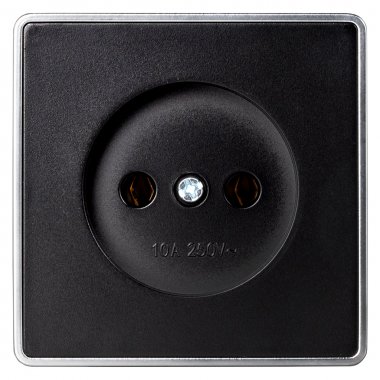 Фотография товара 'Smartbuy SBE-07b-10-S1-N Розетка 1-местная 10А без заземления черная'