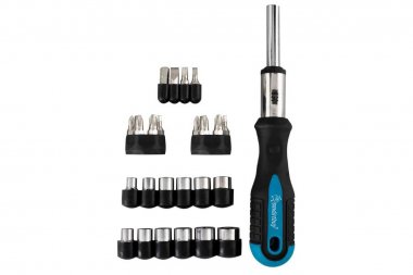 Фотография товара 'Smartbuy SBT-SCBS-29P2 Отвертка реверсивная, с 28 битами, SL, PH, HEX, TORX'