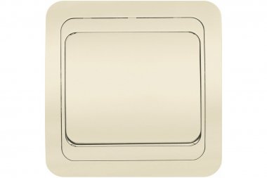 Фотография товара 'Smartbuy SBE-02i-10-SW1-0-c Выключатель 1-клавишный 10А бежевый, керамика Марс'