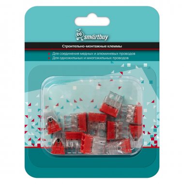 Фотография товара 'Smartbuy SBE-pwco-6-rp Компактные клеммы с пастой 6-и контактные'
