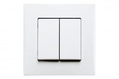 Фотография товара 'Smartbuy SBE-08w-10-SW2-0 Выключатель 2-клавишный 10А белый Вега'