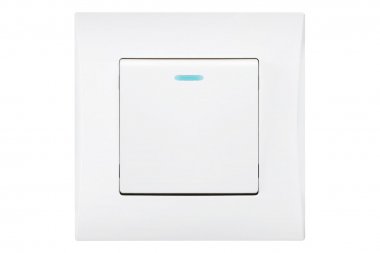 Фотография товара 'Smartbuy SBE-08w-10-SW1-1 Выключатель 1-клавишный с индикатором 10А'