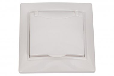 Фотография товара 'Smartbuy SBE-01w-16-S1-1ZK-c Розетка 1-местная с заземлением с крышкой 16А'