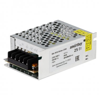 Фотография товара 'Smartbuy SBL-IP20-Driver-25W Драйвер (LED) IP20-25W для LED'