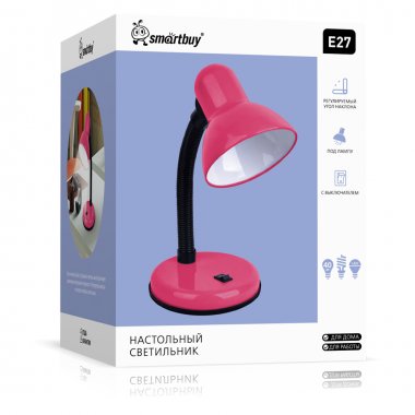 Фотография товара 'Smartbuy SBL-Desk-Pink Настольный светильник Е27'