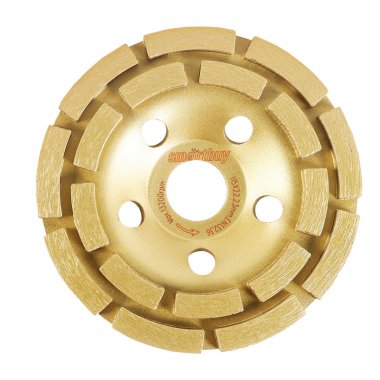 Фотография товара 'Smartbuy SBT-GD-D115 Диск алмазный 115 мм, для шлифования,по металлу, бетону'