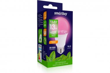 Фотография товара 'Smartbuy SBL-A60-13-fito-E27 Светодиодная (LED) Лампа ФИТО'