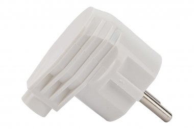 Фотография товара 'Smartbuy SBE-16-P02-w Вилка, угловая с заземлением белая 16А 250В'