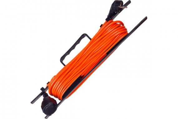 Фотография товара 'Smartbuy SBE-16-1-50-F Удлинитель на рамке 2P+PE/10 метров 3х1,0мм2 16А/3,5кВт IP44'