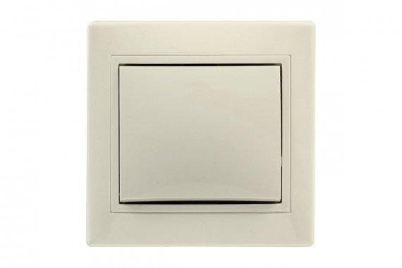 Фотография товара 'Smartbuy SBE-01i-10-SW1-0-c Выключатель 1-клавишный 10А бежевый Венера'