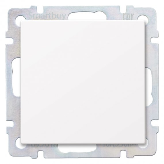 Фотография товара 'Smartbuy SBE-05w-10-SW1-0 Выключатель 1-клавишный 10А'