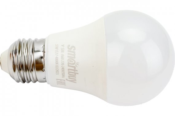 Фотография товара 'Smartbuy SBL-A60-05-40K-E27-A Светодиодная (LED) Лампа'