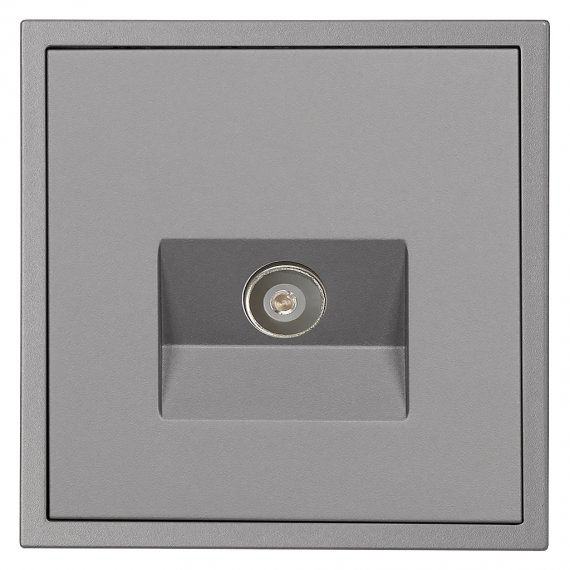 Фотография товара 'Smartbuy SBE-09g-S1-TV Розетка телевизионная 1-местная 75Ом 5-862МГц'