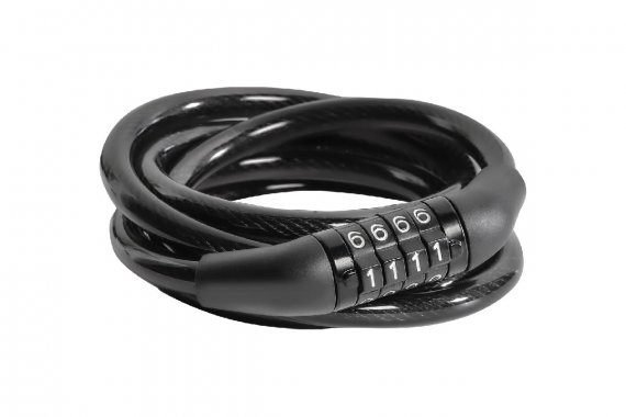 Фотография товара 'Smartbuy SBT-LK-1208T Замок велосипедный кодовый 120 см, трос 8 мм'