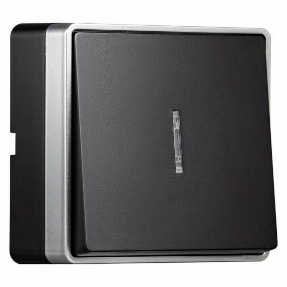 Фотография товара 'Smartbuy SBE-07b-10-SW1-1 Выключатель 1-клавишный с индикатором 10А'