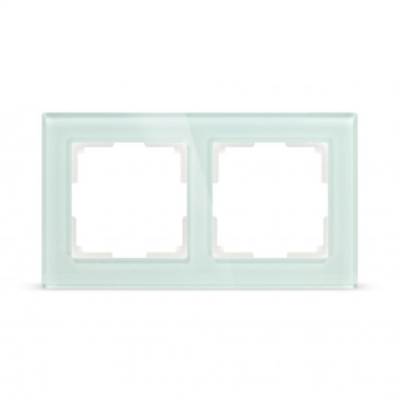 Фотография товара 'Smartbuy SBE-05i-Glass-FR-2 Рамка 2-местная стекло'