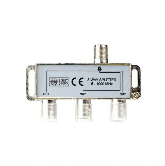 Фотография товара 'Smartbuy A223 Делитель ТВ-сигнала ("Краб") (в т.ч. Для цифрового ТВ)'