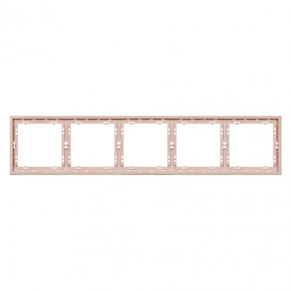 Фотография товара 'Smartbuy SBE-09i-00-FR-5 Рамка 5-местная бежевая Капелла'