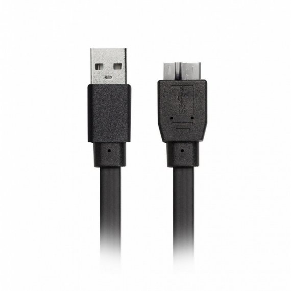Фотография товара 'Smartbuy SBCAB-762K Кабель 762K USB 3.1 Micro B (M) - Type A (M), 5 Гб/с, 20 см'
