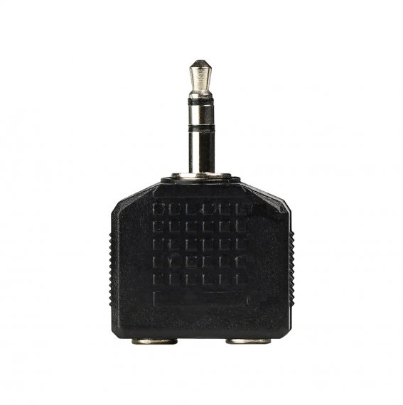 Фотография товара 'Smartbuy A202 Адаптер-переходник для наушников Jack 3.5 мм (M) -2х3.5 мм (F)'