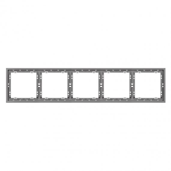 Фотография товара 'Smartbuy SBE-09g-00-FR-5 Рамка 5-местная графит Капелла'