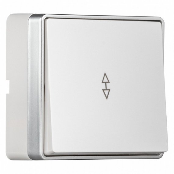 Фотография товара 'Smartbuy SBE-07w-10-SW12-0 Выключатель проходной 1-клавишный 10А'