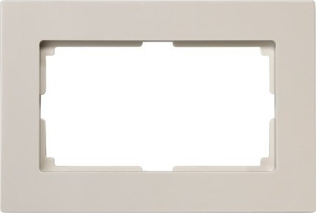 Фотография товара 'Smartbuy SBE-06i-Twin-FR Рамка двойная пластик бежевая'