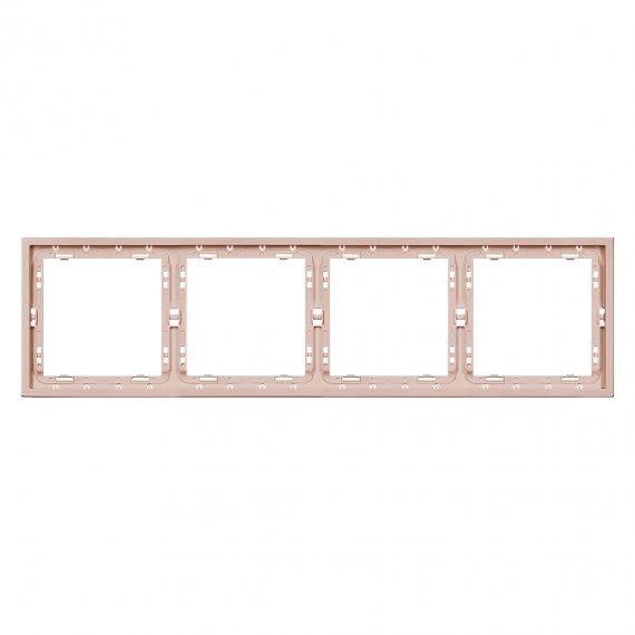 Фотография товара 'Smartbuy SBE-09i-00-FR-4 Рамка 4-местная бежевая Капелла'