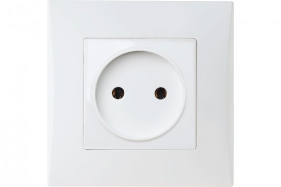 Фотография товара 'Smartbuy SBE-08w-10-S1-N Розетка без заземления 10А белая Вега'